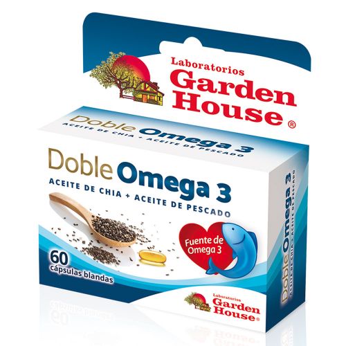 Garden House Doble Omega 3 X 60 Comprimidos