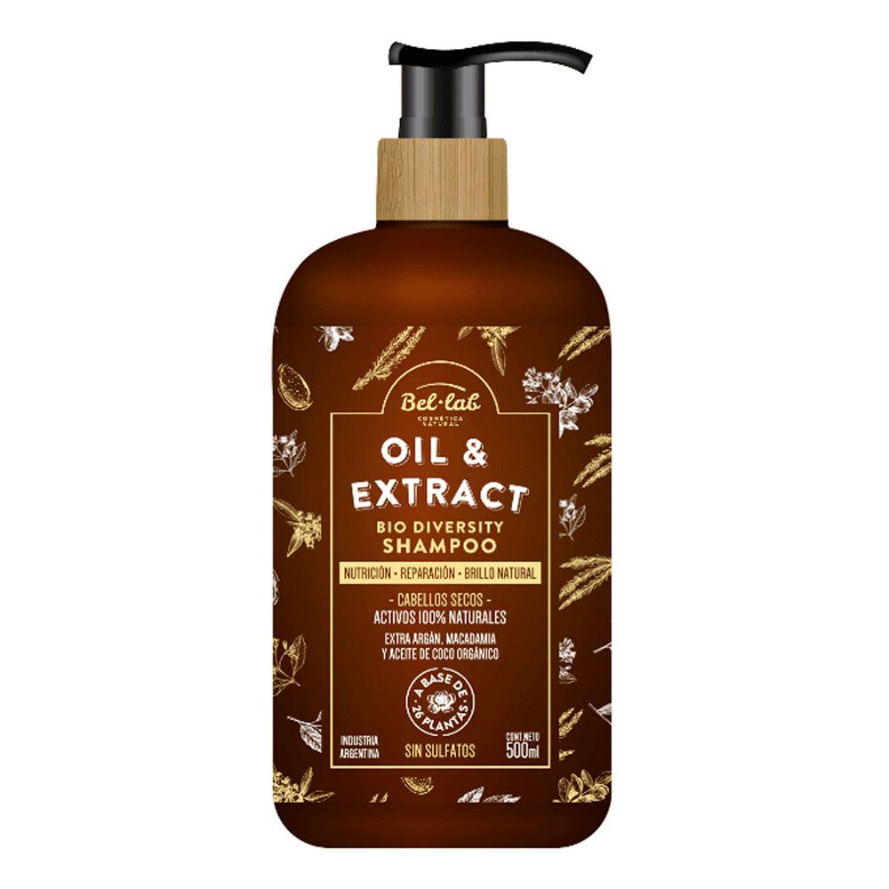 [ARCHIVADO] Bel Lab Oil Extract Shampoo Bio Diversity Fórmula Secos