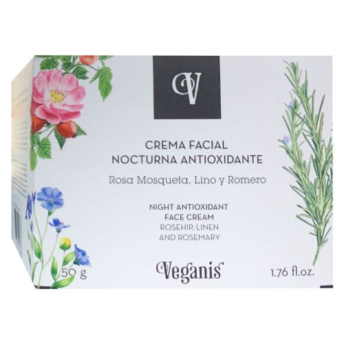 Veganis Crema Facial Nocturna Antioxidante Vto 01-27