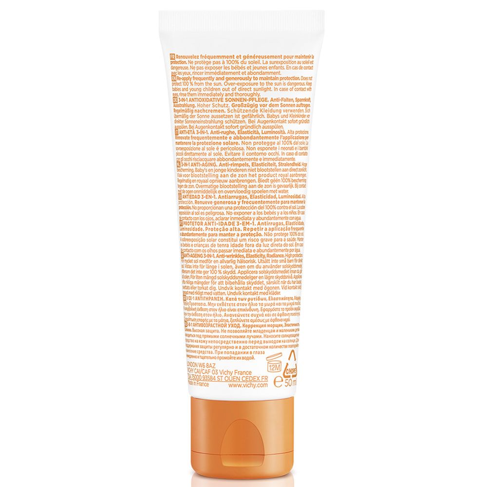 Vichy Capital Soleil Fps50 Cuidado Antiedad 3 En 1