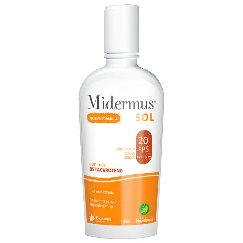 Midermus Protector Solar Fps20 Emulsión