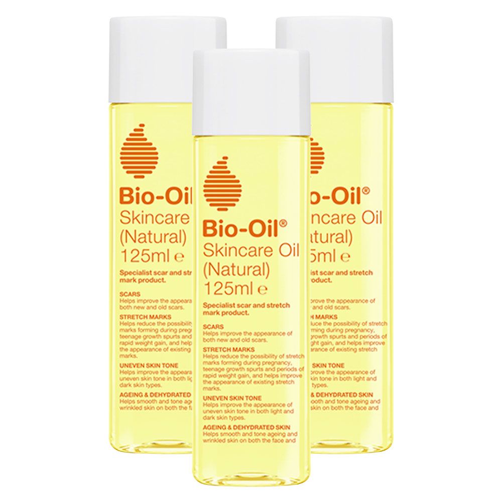 Pack 3 Bio-oil Skincare Natural Cicatrices Estrí­as Manchas