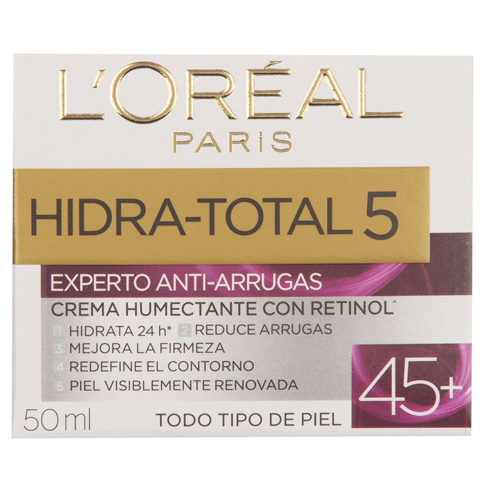 Loreal Paris Hidra Total 5 Expert Antiarrugas +45