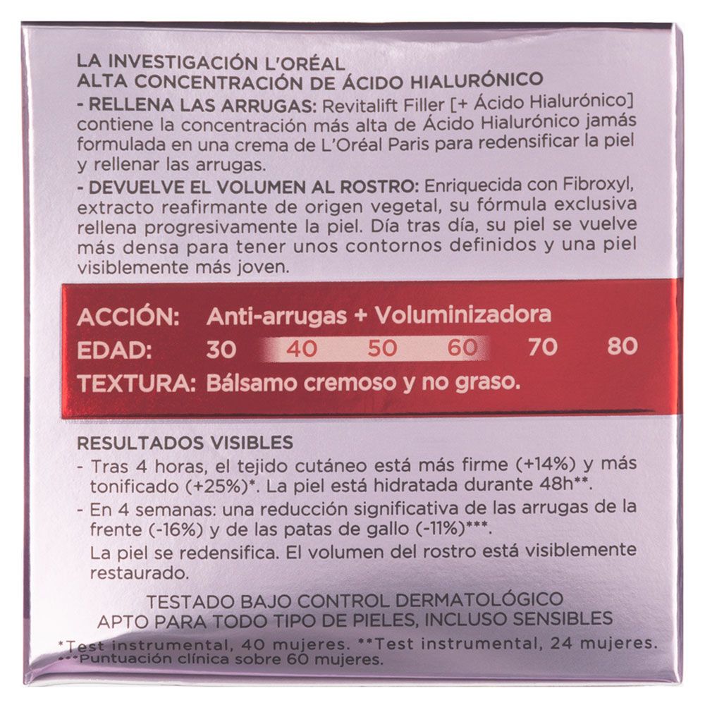 [ARCHIVADO] Loreal Paris Revitalift Filler [ha] Crema De Día