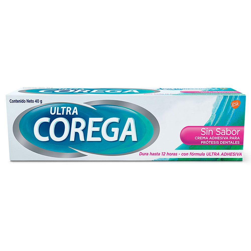 Ultra Corega Crema Adhesiva Sin Sabor