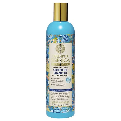Natura Sibérica Oblepikha Shampoo Pelo Débil Y Dañado