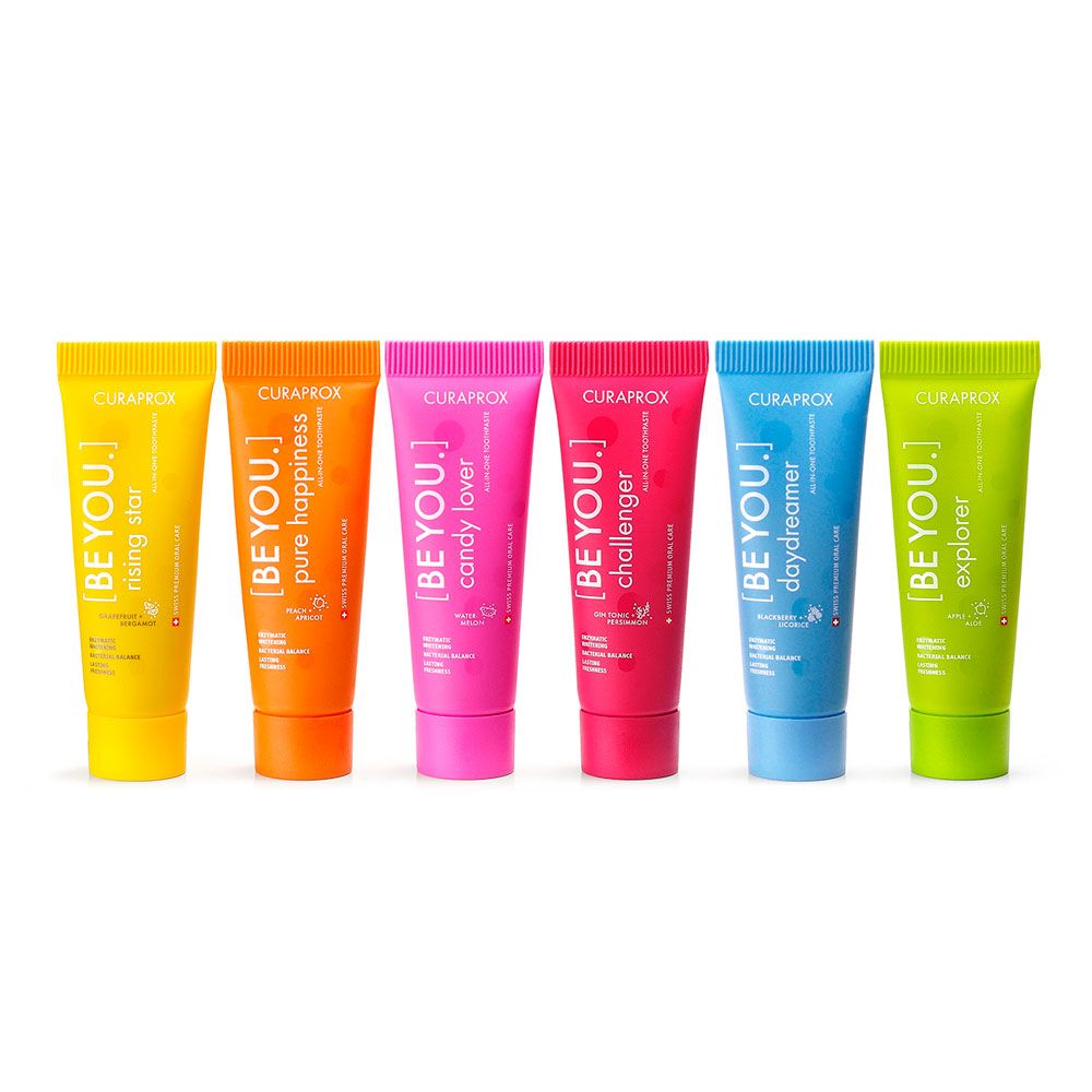 [ARCHIVADO] Curaprox Be You Six Taste Pack Pastas Dentales + Cepillo