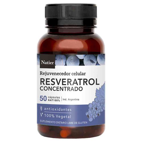 Natier Resveratrol Cápsulas