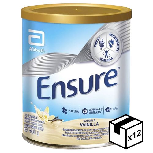 Pack 12 Ensure En Polvo X 400 Gramos