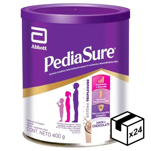 Pack 24 Pediasure Triple Sure Polvo Chocolate