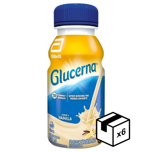 Pack 6 Glucerna Bebible Vitaminas Y Minerales Diabéticos