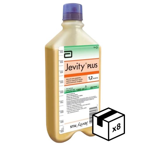 Pack 8 Jevity Plus Nutrición Enteral