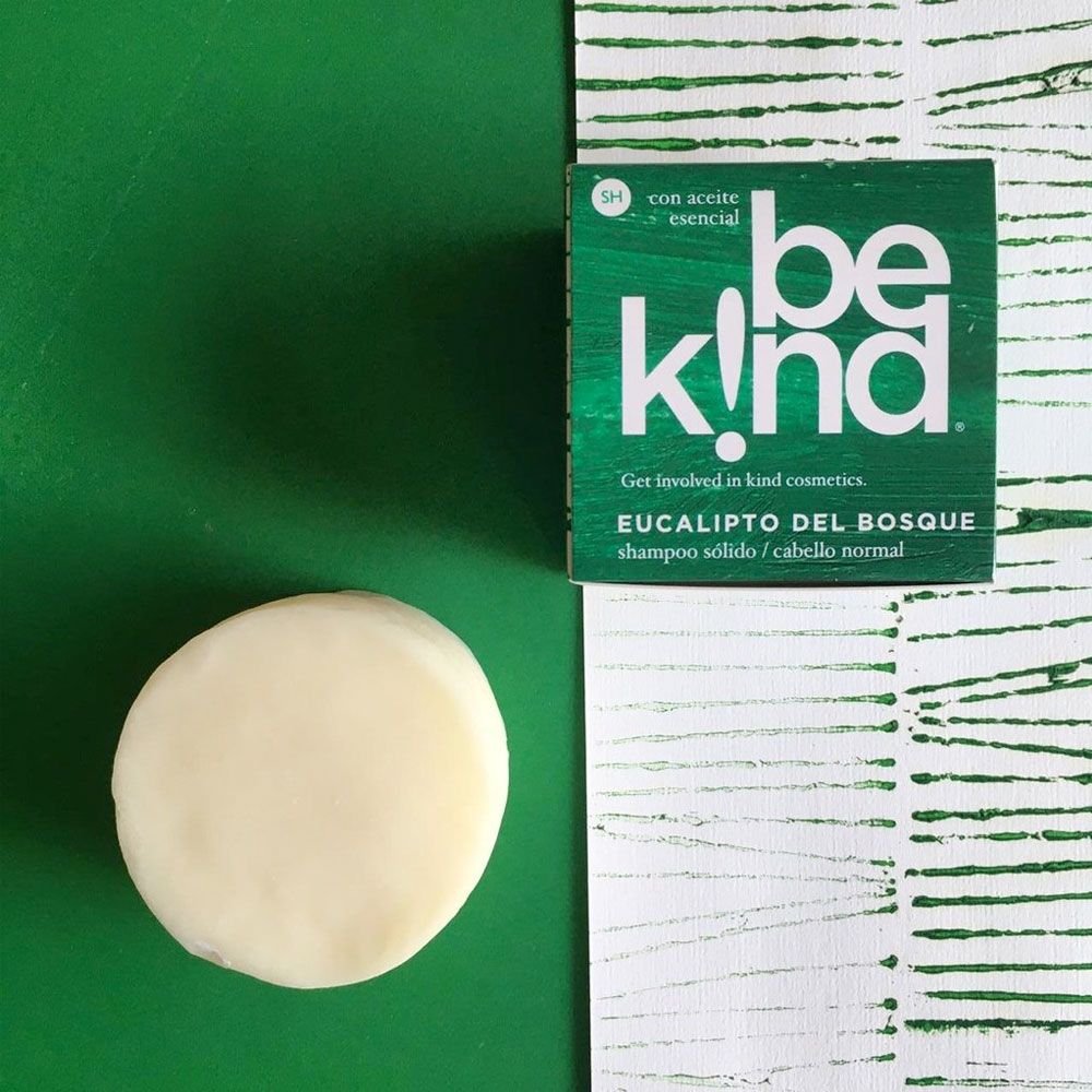 Be Kind Eucalipto Del Bosque Shampoo Sólido