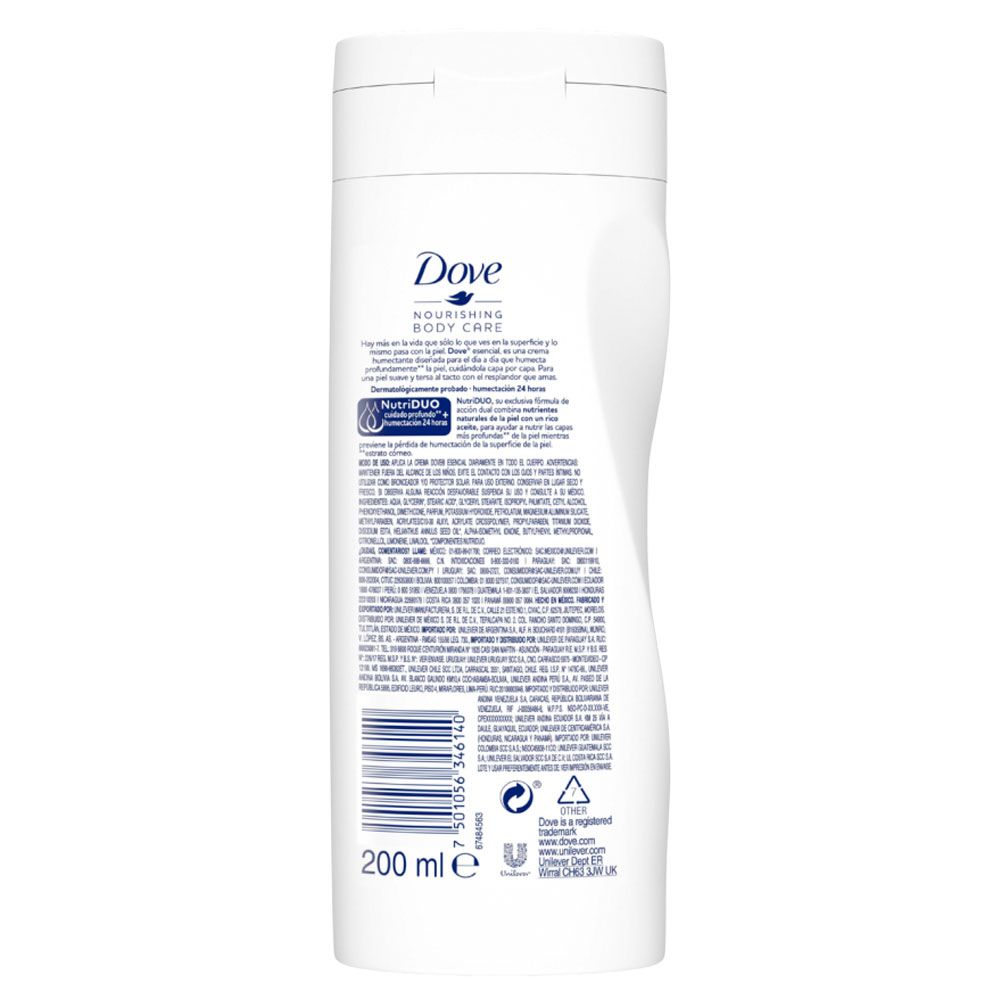 [ARCHIVADO] Dove Crema Corporal Nutrición Esencial