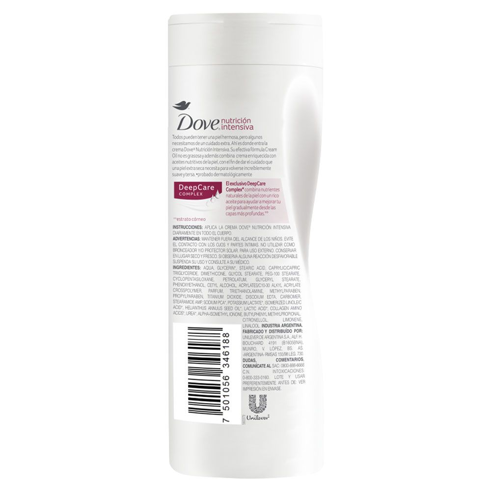 [ARCHIVADO] Dove Crema Corporal Nutrición Intensiva