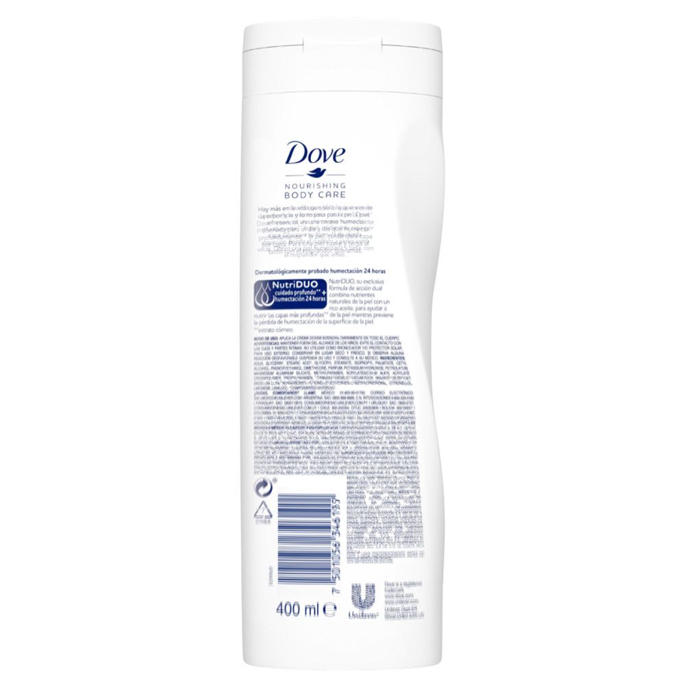 [ARCHIVADO] Dove Crema Corporal Nutrición Intensiva