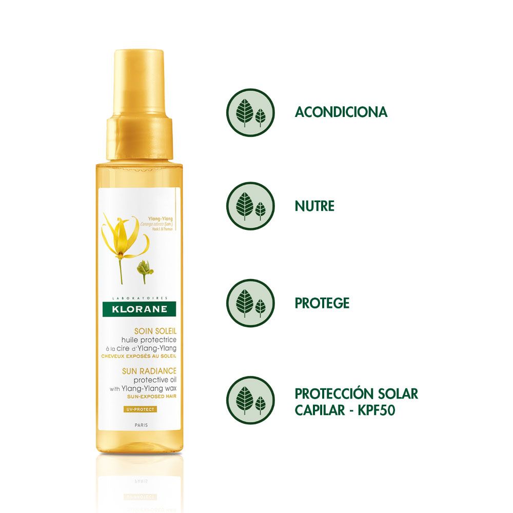 [ARCHIVADO] Klorane Ylang Ylang Aceite Protector Cuidado Solar Nutritivo