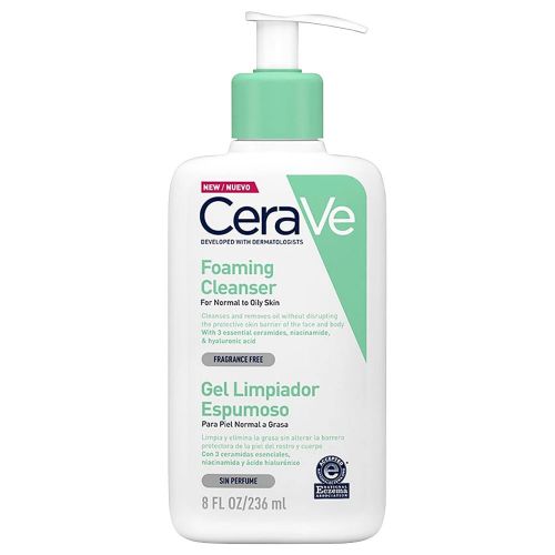 Cerave Gel Limpiador Espumoso Piel Normal A Grasa