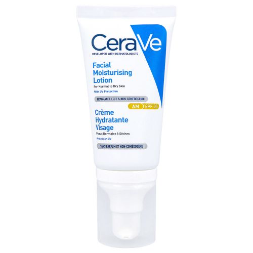 Cerave Loción Hidratante De Rostro Am Piel Normal A Seca