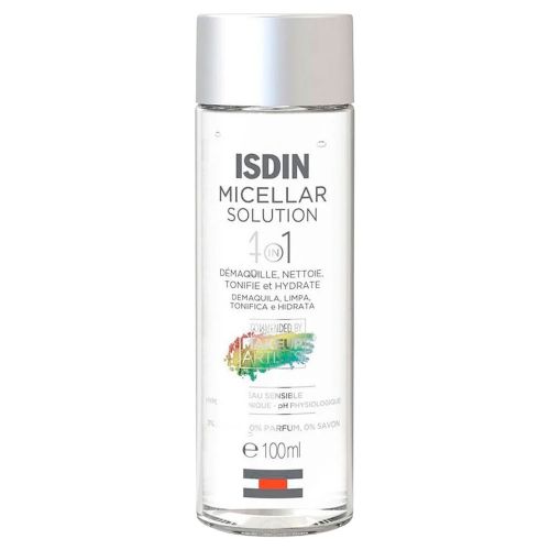 Isdin Micellar Solution 4 En 1 Limpieza Facial X 100ml