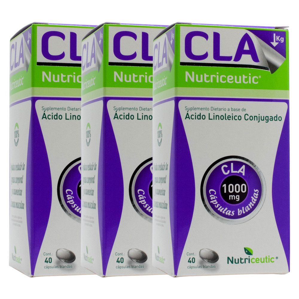 [ARCHIVADO] Pack 3 Nutriceutic Cla Control Del Peso Corporal