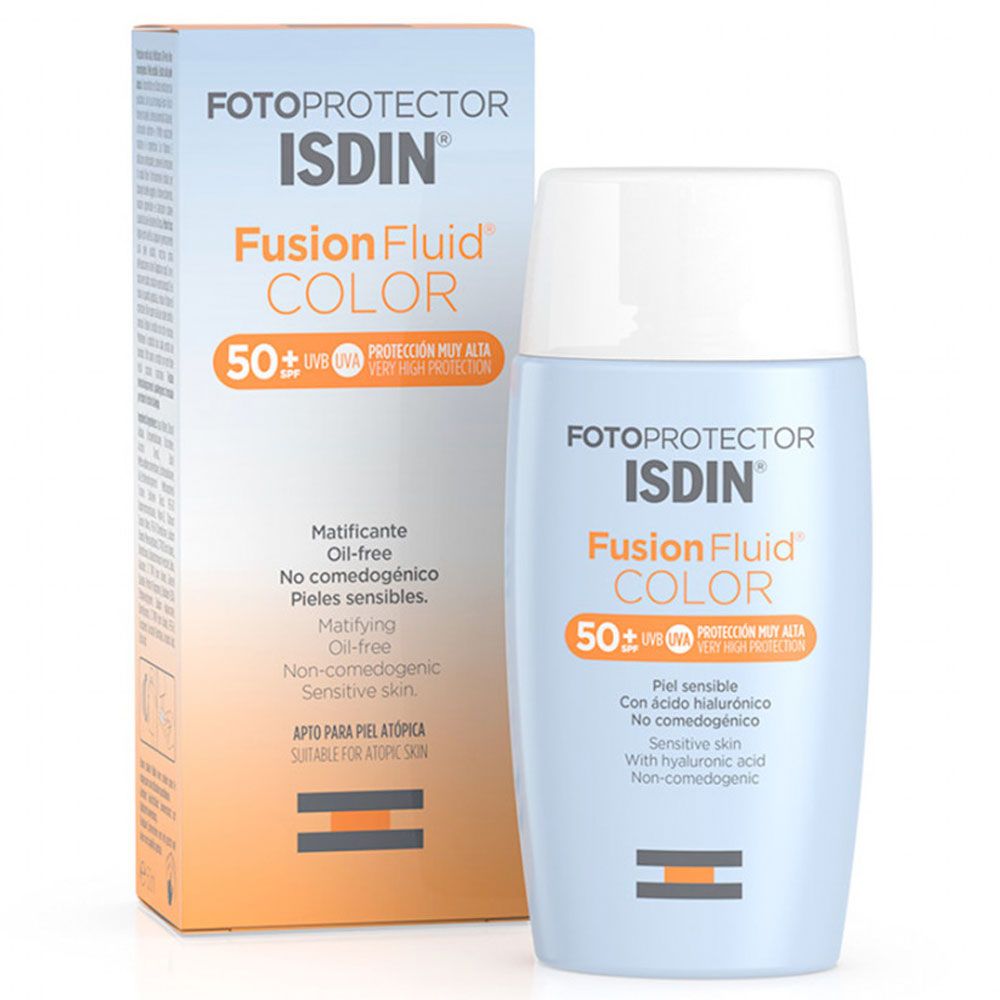 Fotoprotector Isdin Spf50+ Fusion Fluid Color
