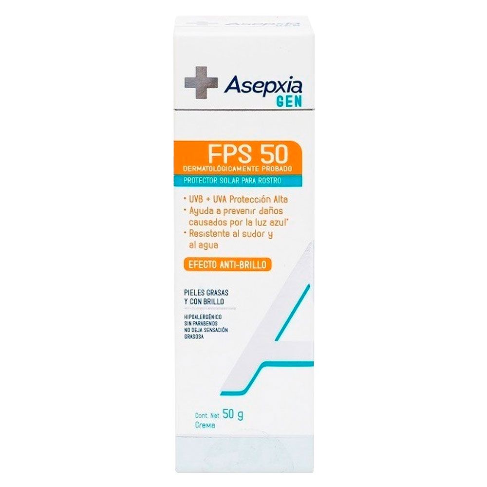 [ARCHIVADO] Asepxia Gen Protector Solar Fps50 Efecto Anti Brillo