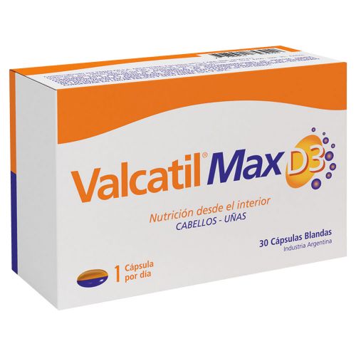 Valcatil Max D3 X 30 Cápsulas Blandas