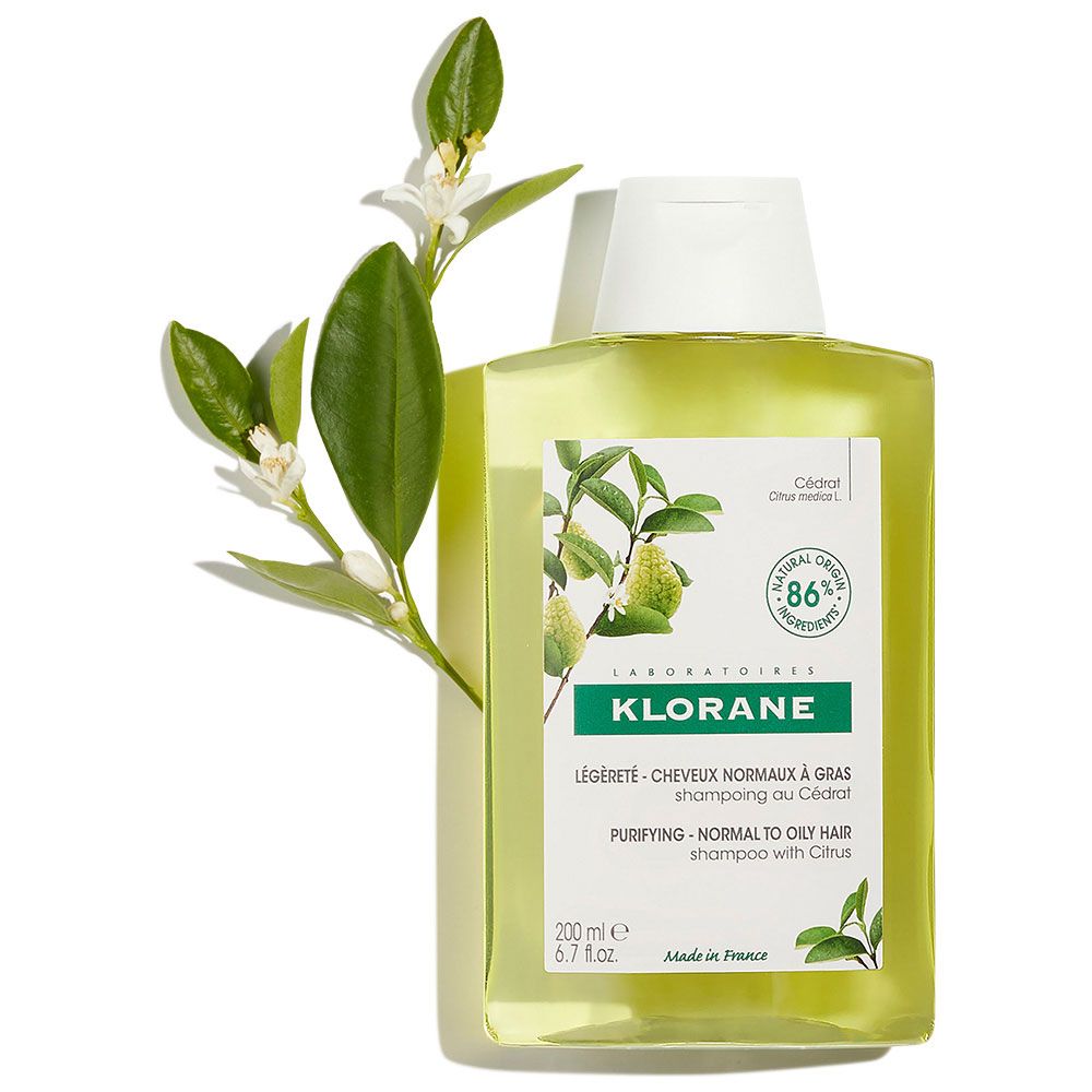 Klorane Cidra Shampoo Cabello Tendencia Oleosa X 200ml