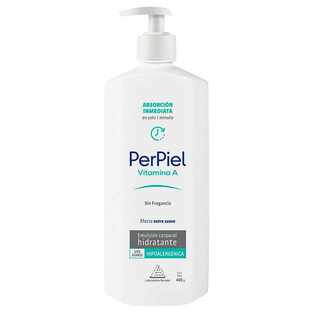 Perpiel Emulsión Corporal Hidratante Sin Fragancia