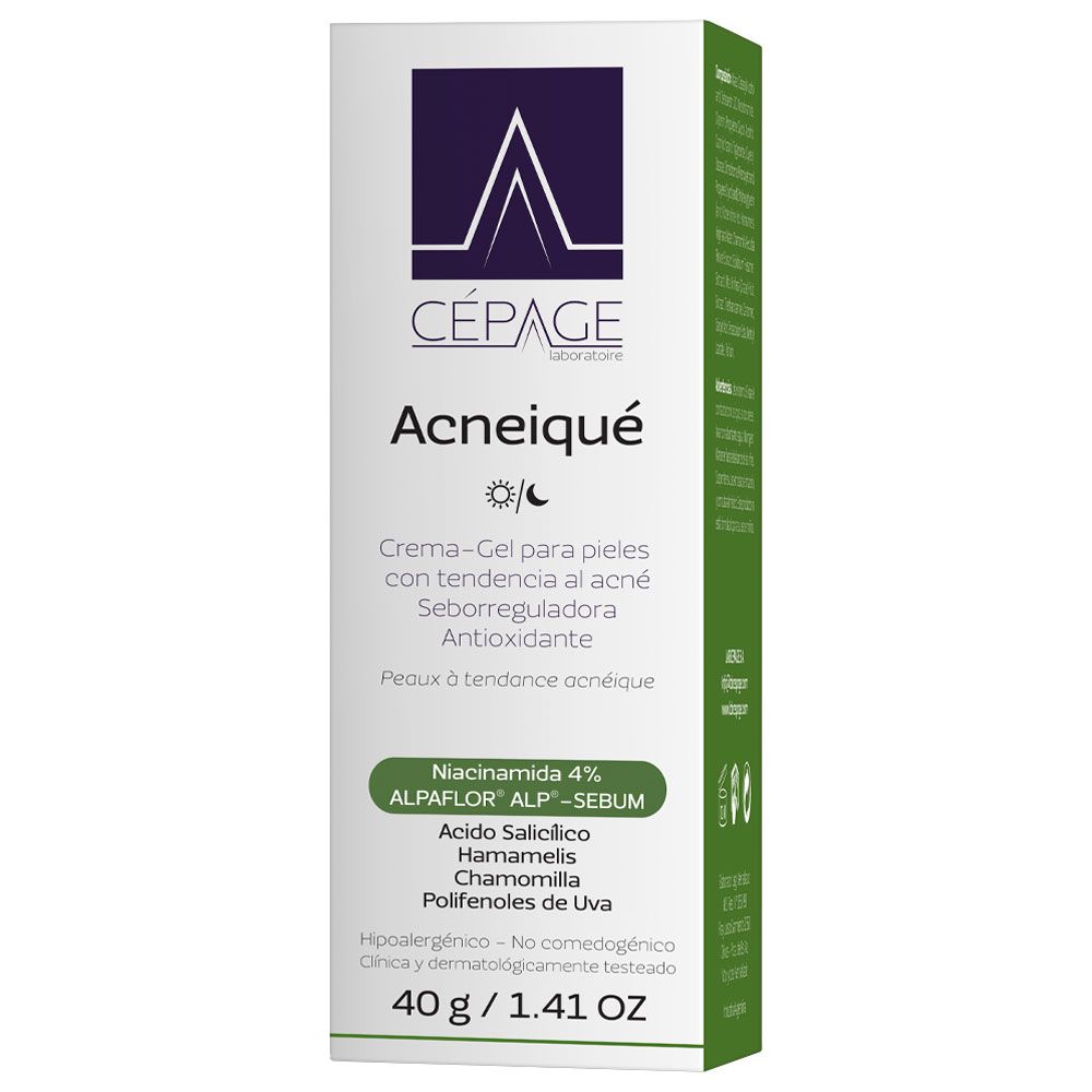 Cepage Acneiqué Crema Gel Seborregulador Piel Grasa