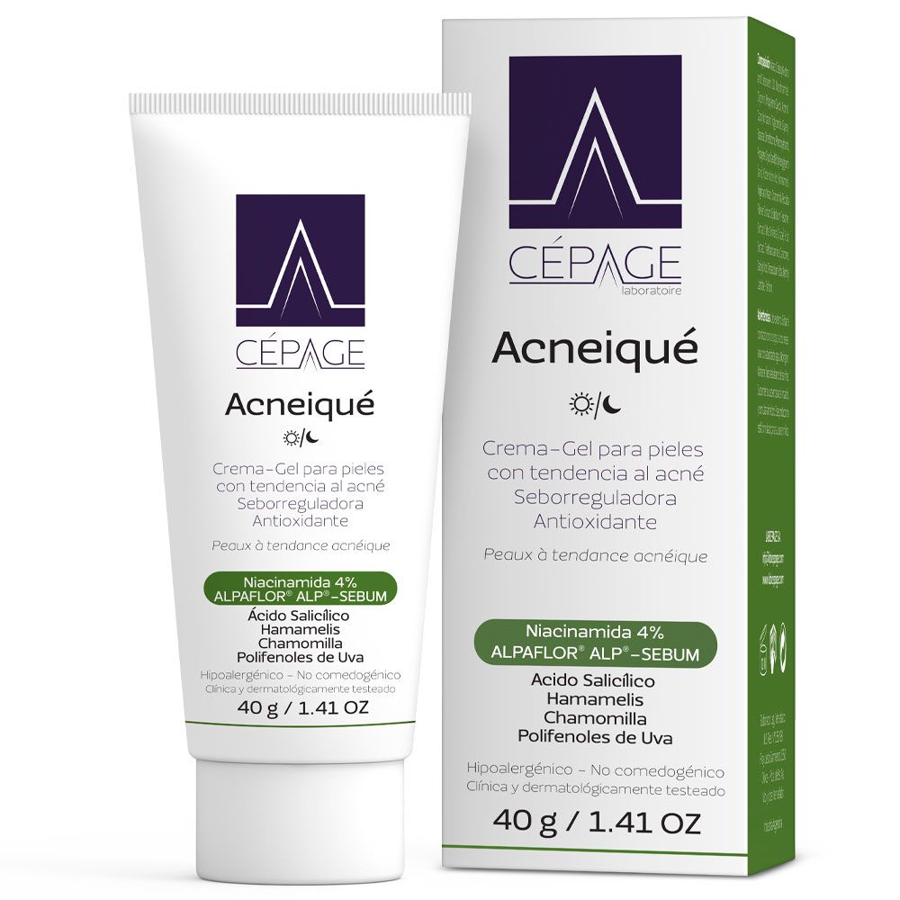 Cepage Acneiqué Crema Gel Seborregulador Piel Grasa