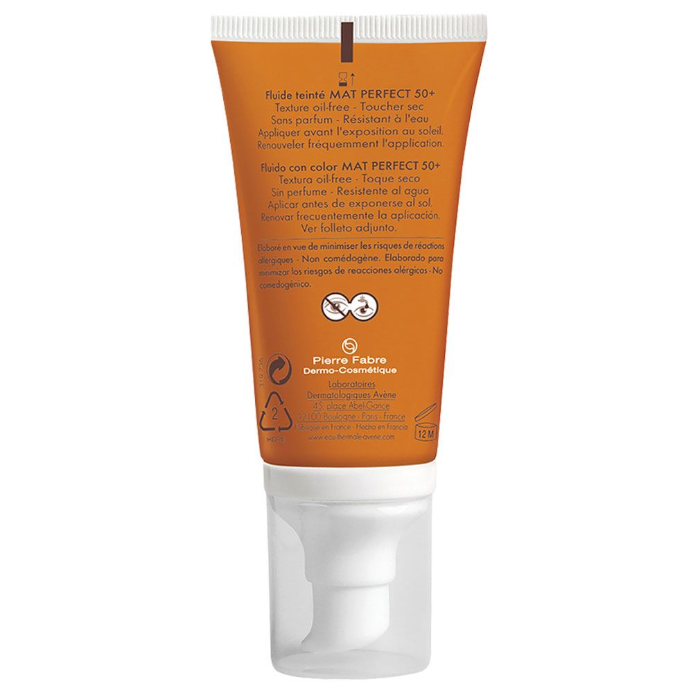 Avene Protector Solar Spf50 Mat Perfect Color