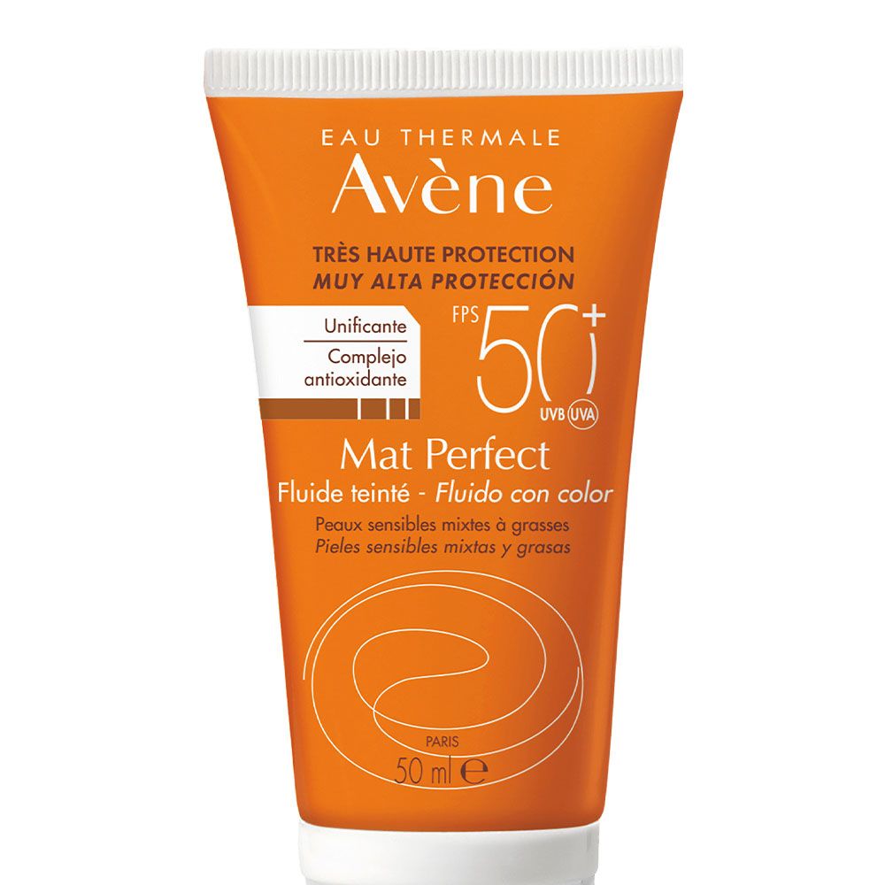 Avene Protector Solar Spf50 Mat Perfect Color