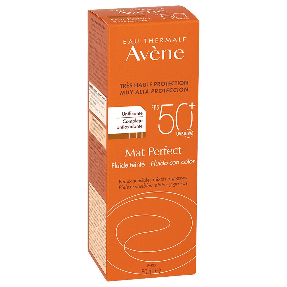 Avene Protector Solar Spf50 Mat Perfect Color