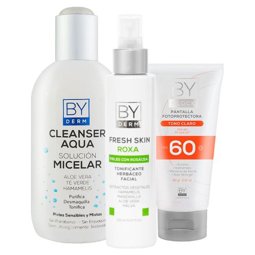 By Derm Rutina Completa Para Pieles Con Rosácea Y Sensibles
