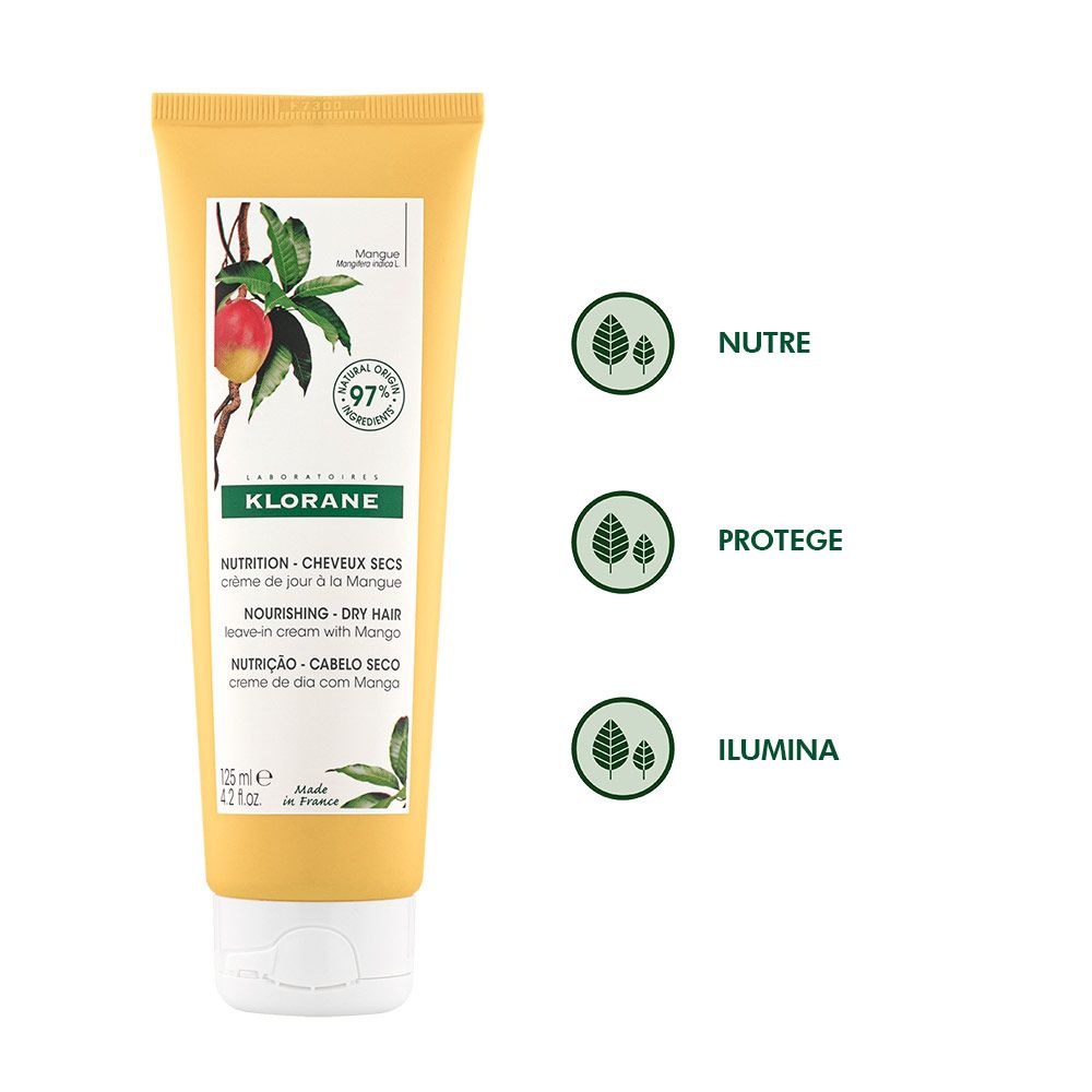Klorane Mango Crema De Dí­a Para Cabello Seco