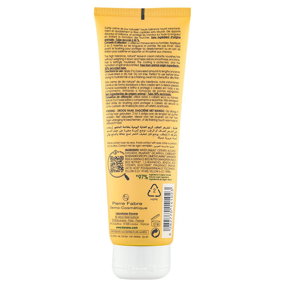 Klorane Mango Crema De Dí­a Para Cabello Seco