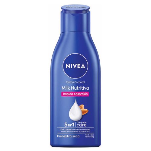 Nivea Milk Nutritiva 5 En 1 Crema Corporal Hidratante