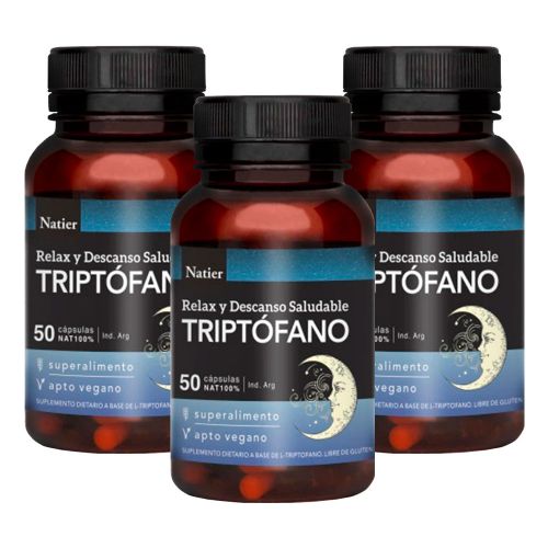 Pack Natier Triptófano Cápsulas