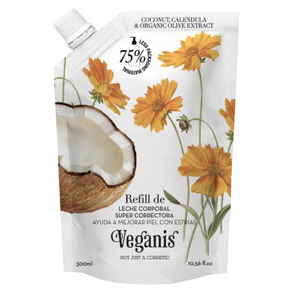 Veganis Leche Correctora Coco, Caléndula Y Oliva