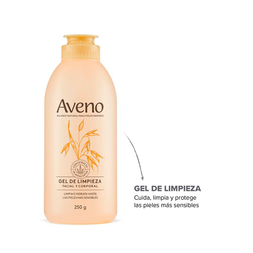 Aveno Gel De Limpieza Extra Suave Facial Corporal