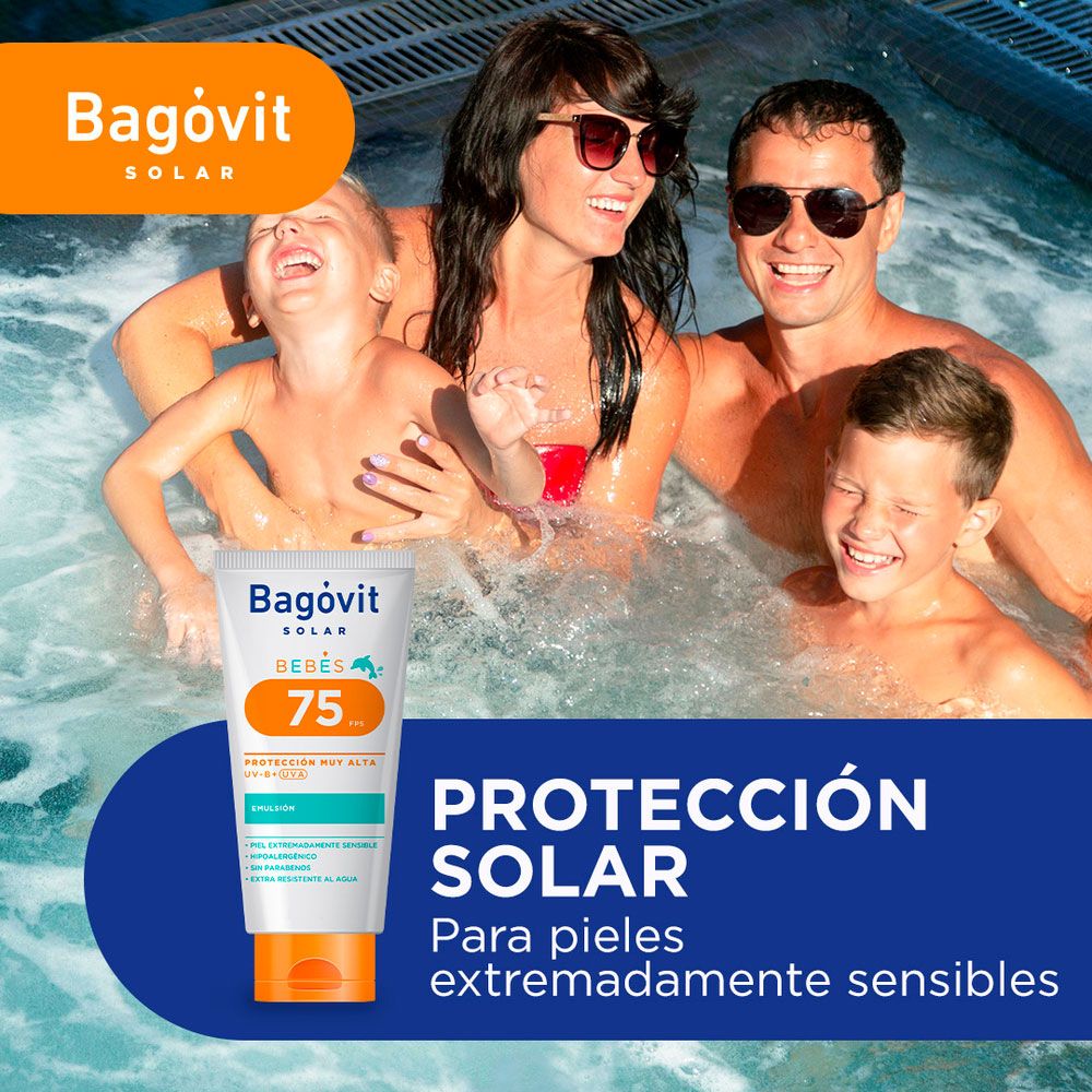 Bagóvit Solar Fps 75 Bebés Emulsión Corporal Facial