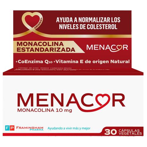 Menacor Monacolina K X 30 Cápsulas