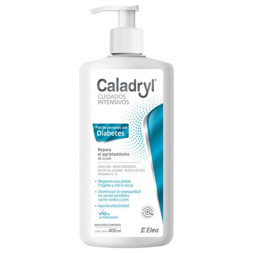 Caladryl Cuidados Intensivos Emulsión Piel Con Diabetes
