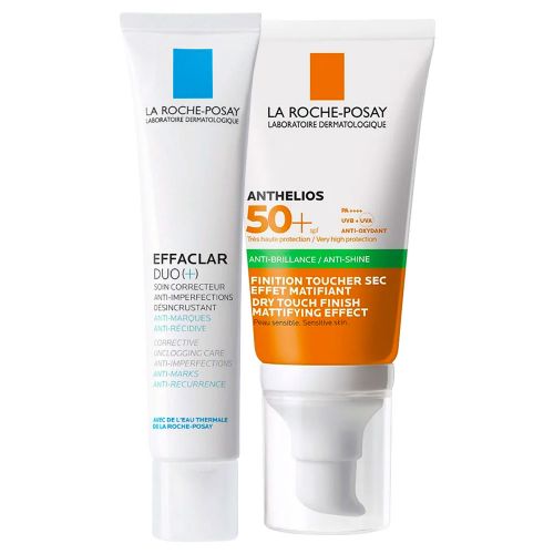 La Roche Posay Combo Effaclar Duo + Anthelios Toque Seco