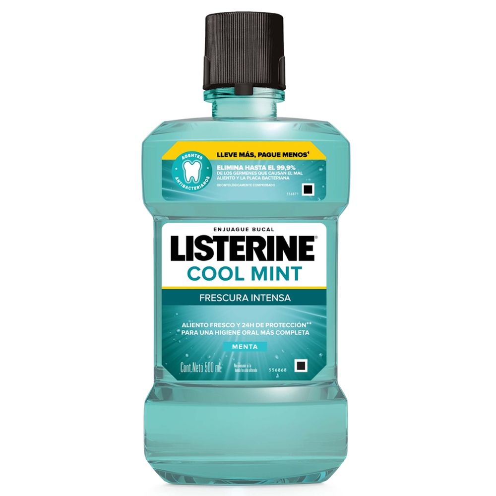 Listerine Cool Mint Enjuague Bucal
