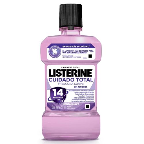 Listerine Zero Alcohol Cuidado Total Enjuague Bucal