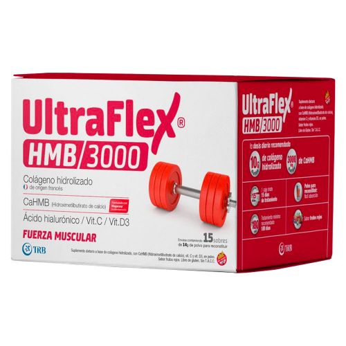 Ultraflex Hmb 3000 Colágeno Hidrolizado Sobres