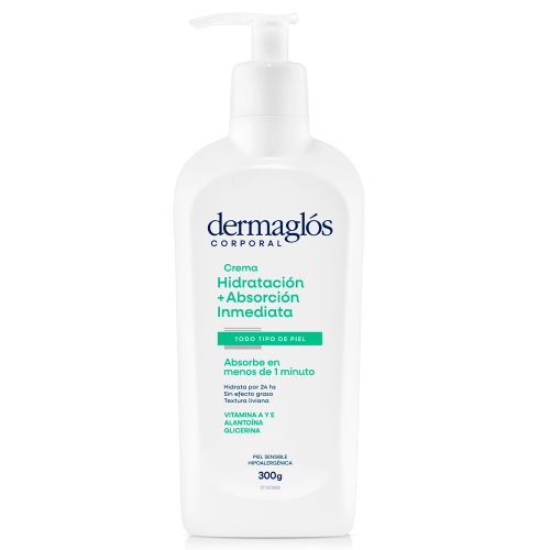 Dermaglós Crema Hidratación + Absorción X 300 Gramos